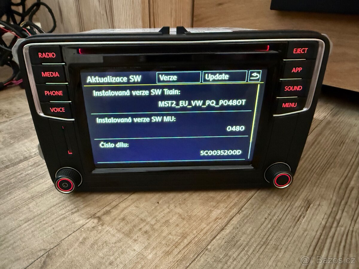 VW rádio MIB2 PQ - 4