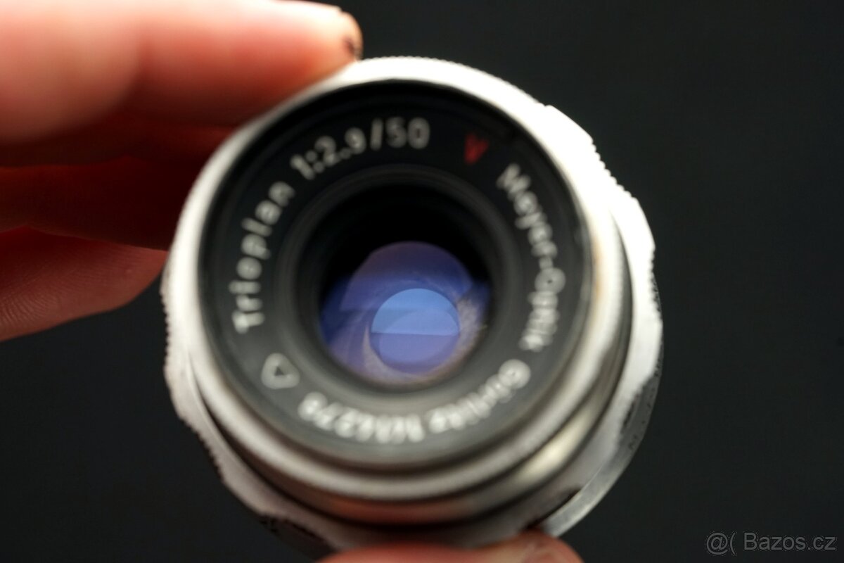 Objektiv Meyer Optik Gorlitz TRIOPLAN 50mm f2,9 V M42 - 4