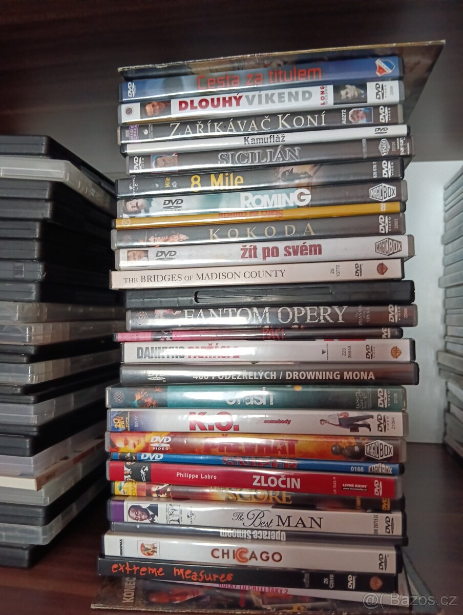 DVD rekordér+ cca 100 filmů DVD - 4