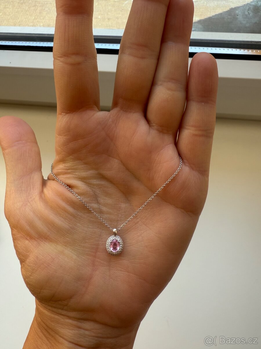 Set Alo Diamonds naušnice + řetízek - 4