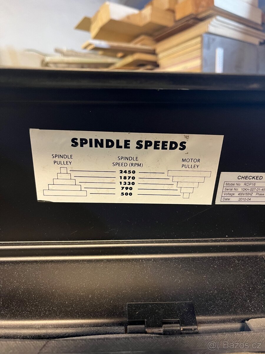 Sloupová vrtačka - 4