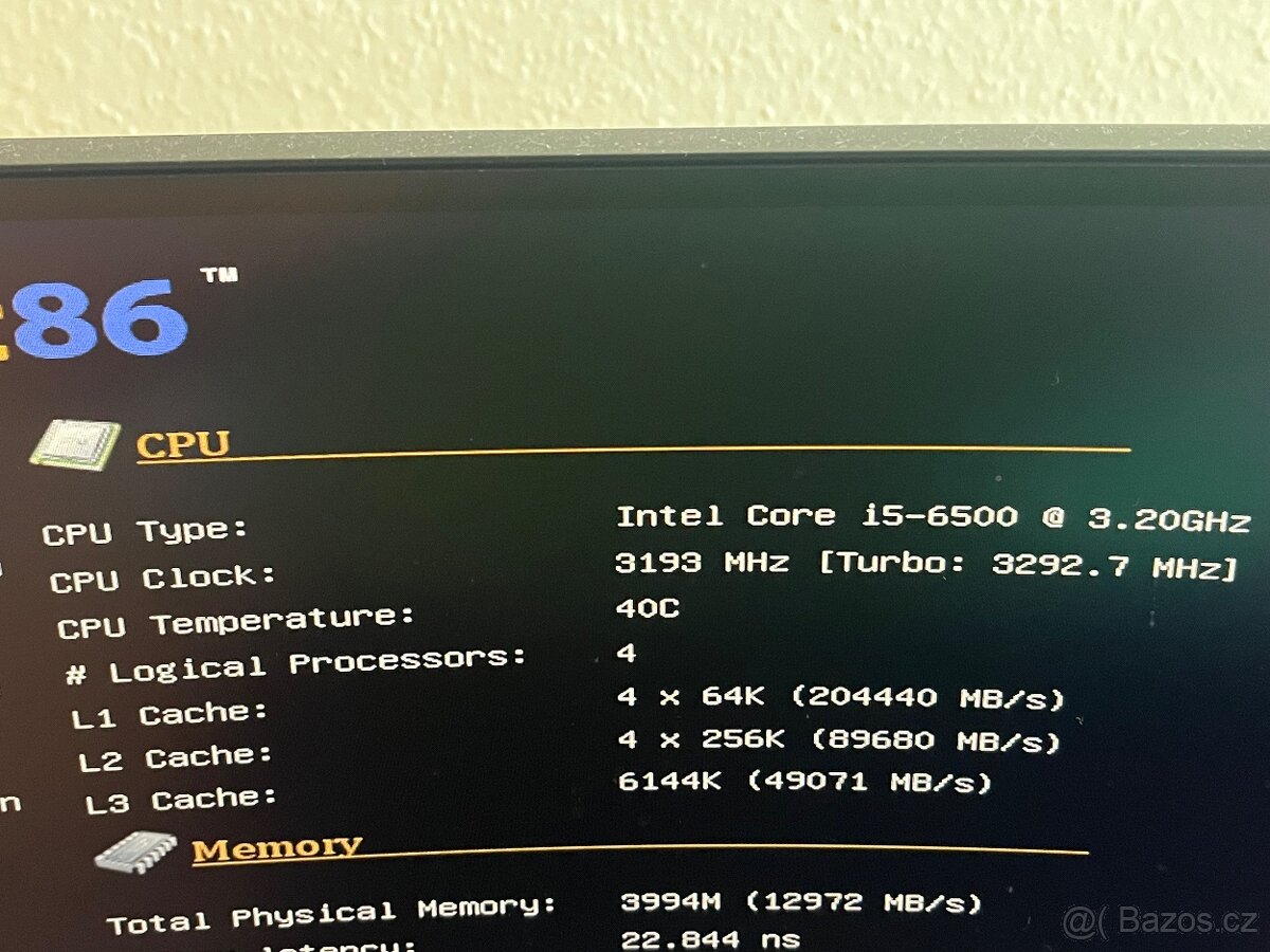 Core i5 6500 4core 3.2Ghz - 4