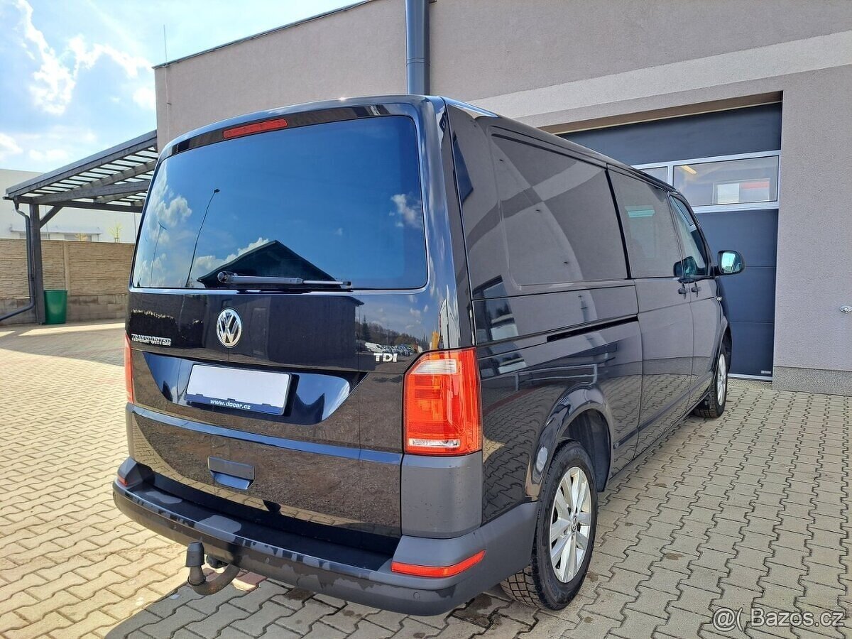 VW Transporter 2.0 TDI Long, 5 míst, ZÁRUKA, odpočet DPH - 4