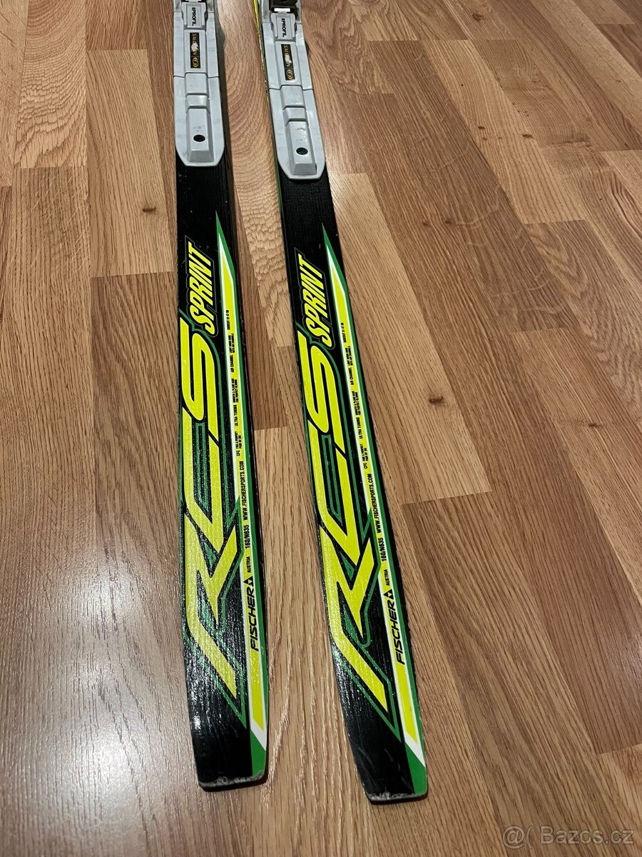 Prodám juniorské běžky na skate Fischer RCS sprint 160 - 4