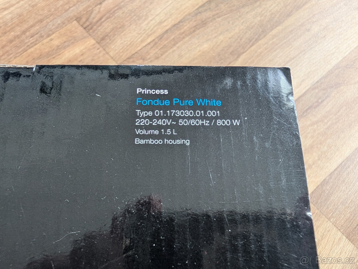 Princess fondue pure white set na fondue NOVÝ - 4