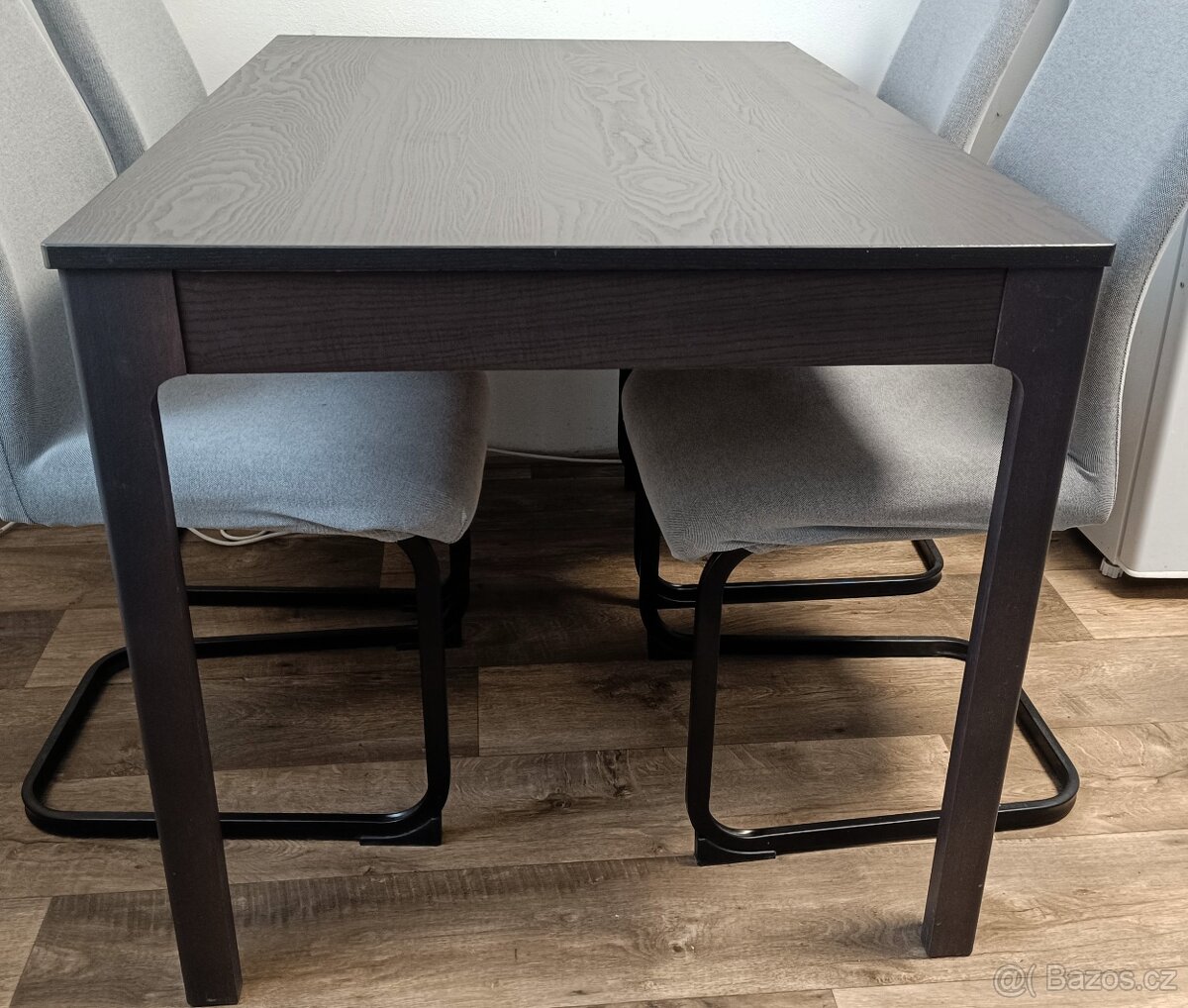 Rozkládací jídelní stůl, dřevo, - stav nového. - 4