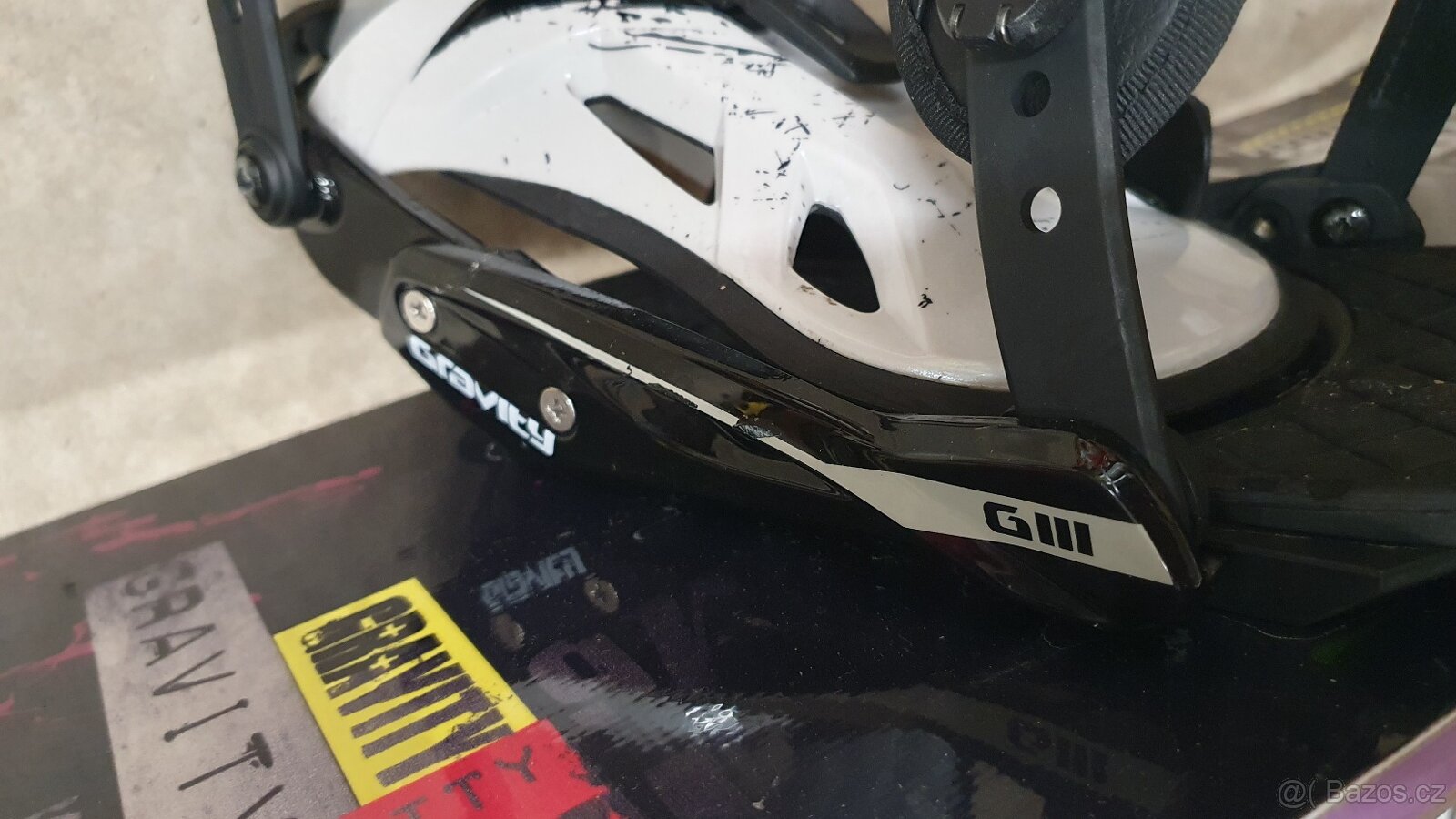 Snowboard Gravity 156 + vázání - 4