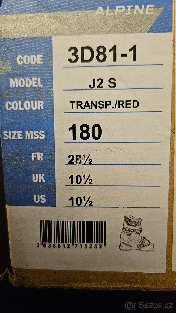 Lyžáky dětské Alpina - 4