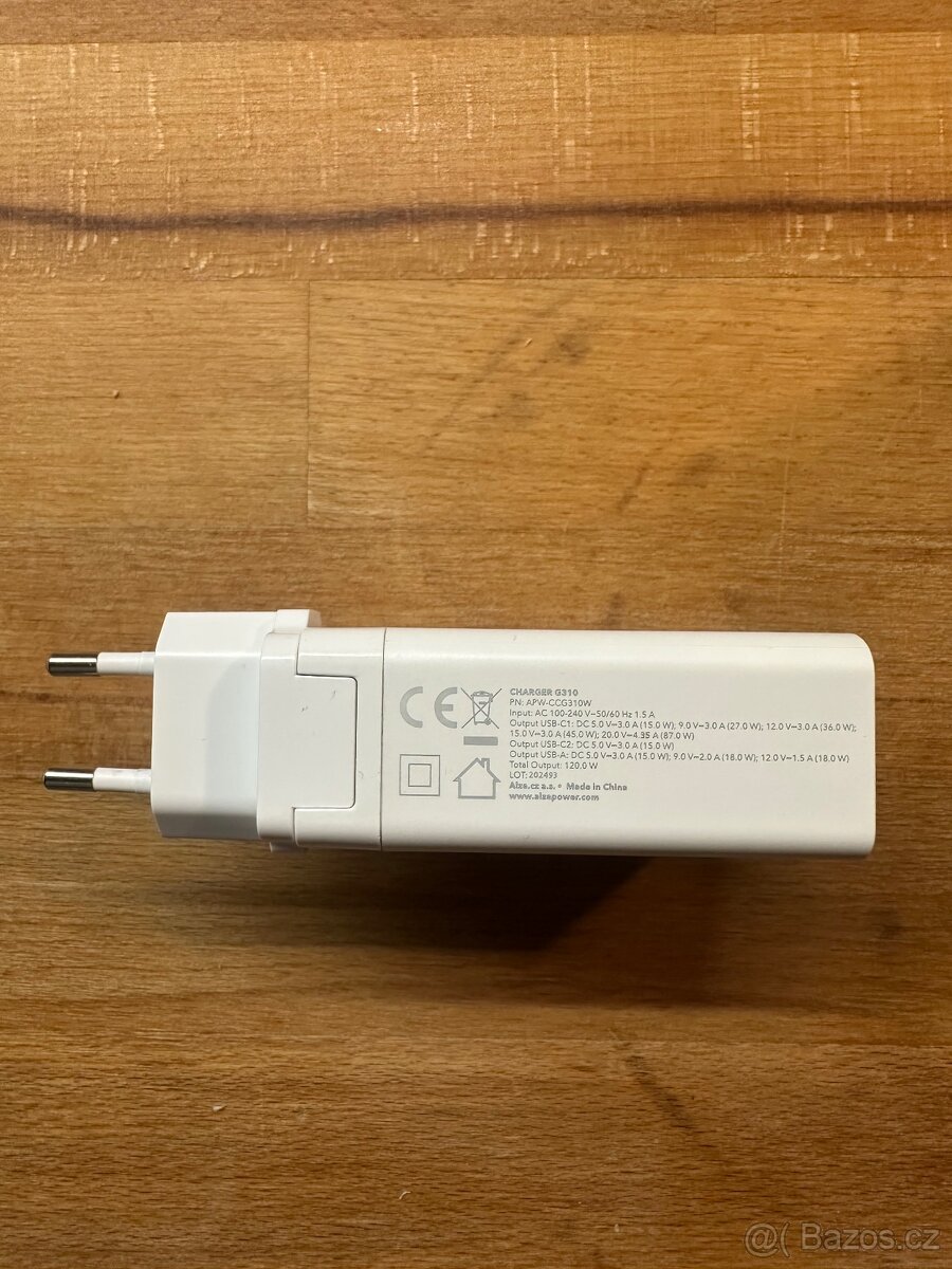 Nabíječka adaptér do sítě Alza Power fast charge - 4