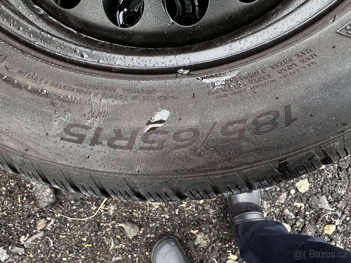 Sada zimních kol 185/65 r15 - 4