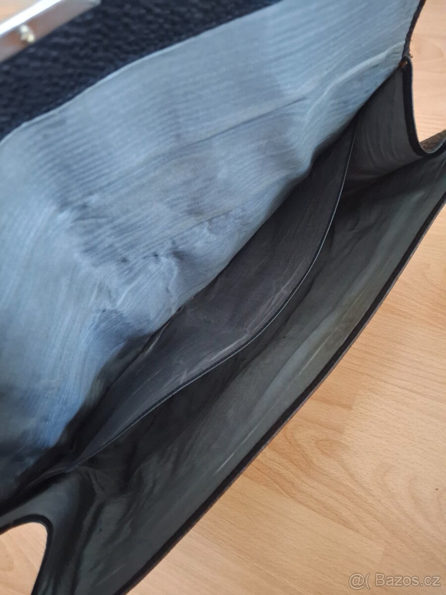 pánská kožená aktovka retro - 4