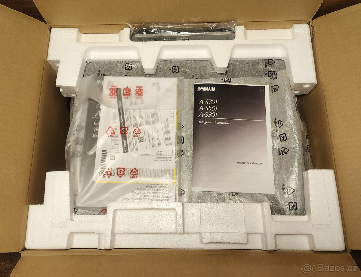 zesilovač YAMAHA A-S301 - NOVÝ - 4