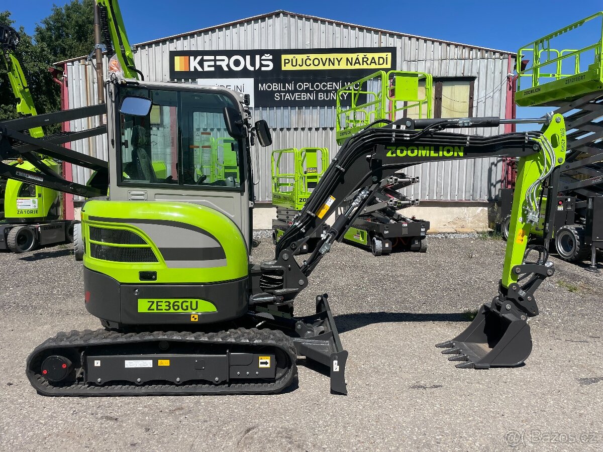 Pásový minibagr Zoomlion ZE36GU - 4