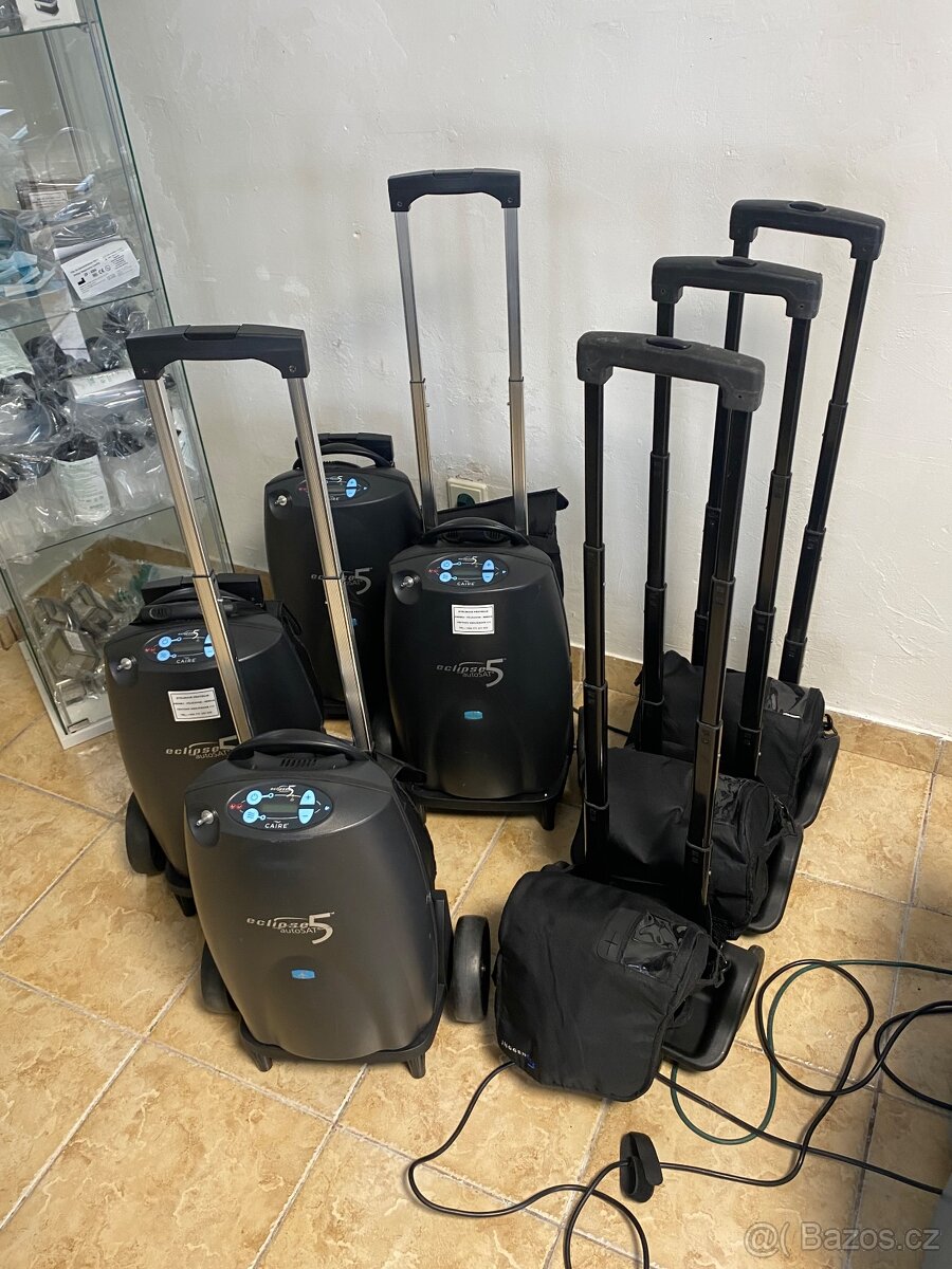 Kyslíkový koncentrátor mobilní - CAIRE ECLIPSE 5 - záruka - 4