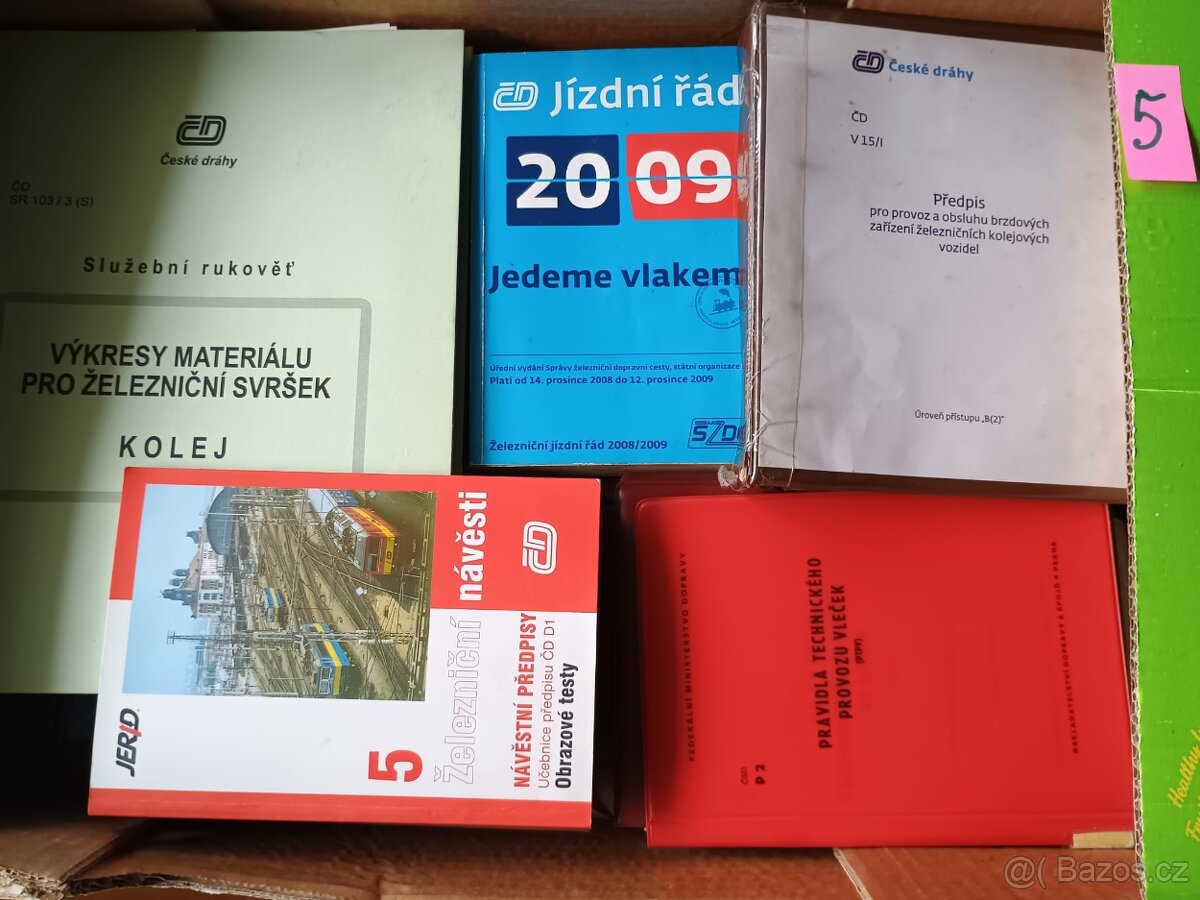 Drážní předpisy, jízdní řády aj. 5 - 4