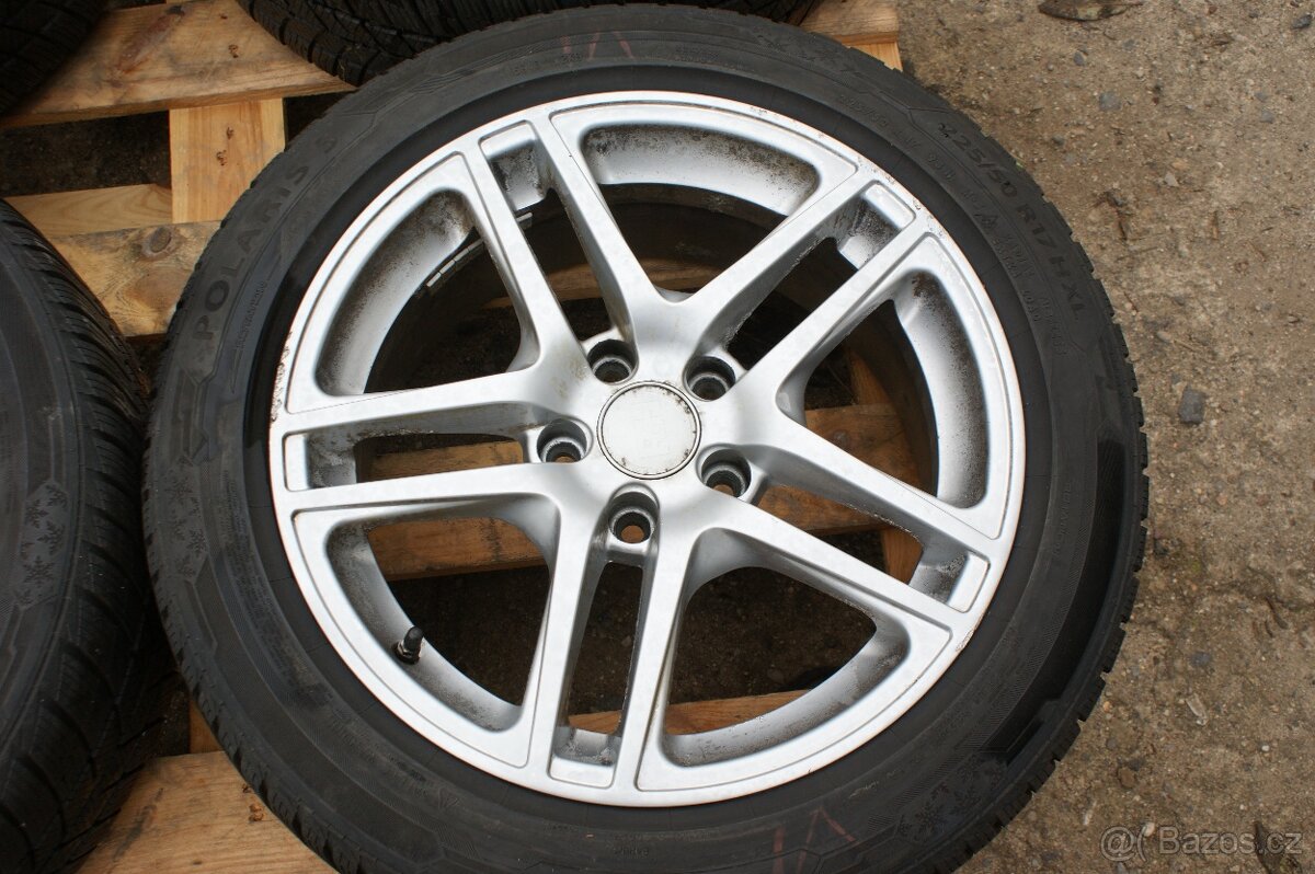 RH alu R17 na VW Seat Skoda Audi 5x112 zimni pneu 225/50 - 4