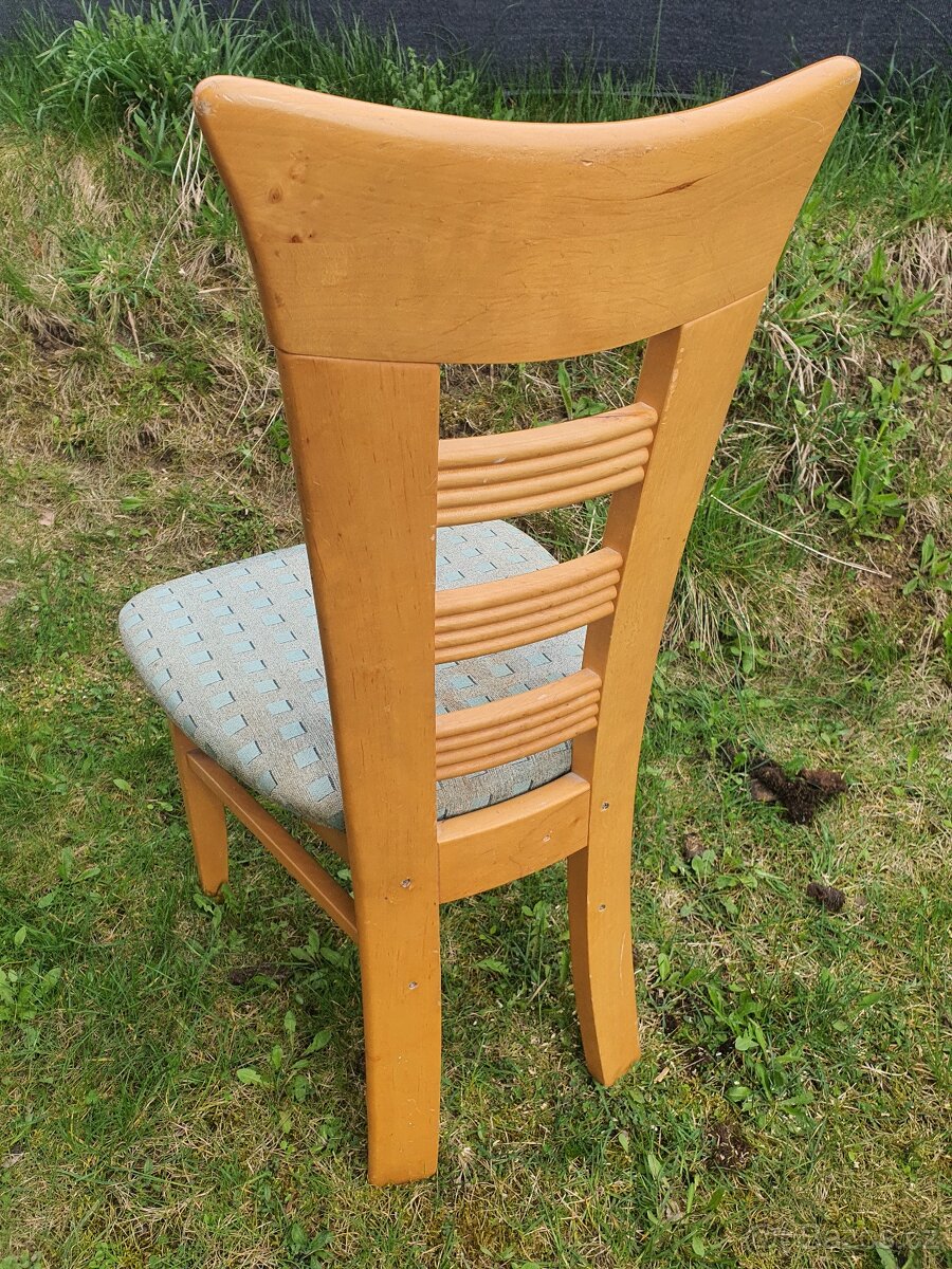 Židle jídelní masiv. - 4