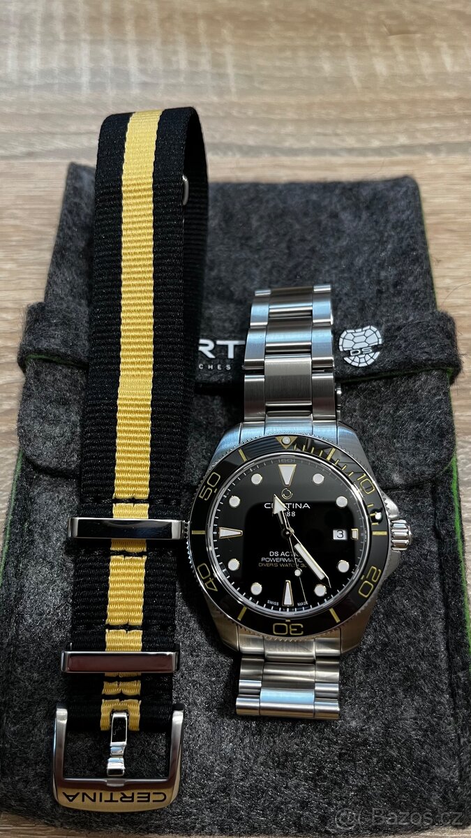 Prodám nové hodinky Certina DS Action Diver - 4