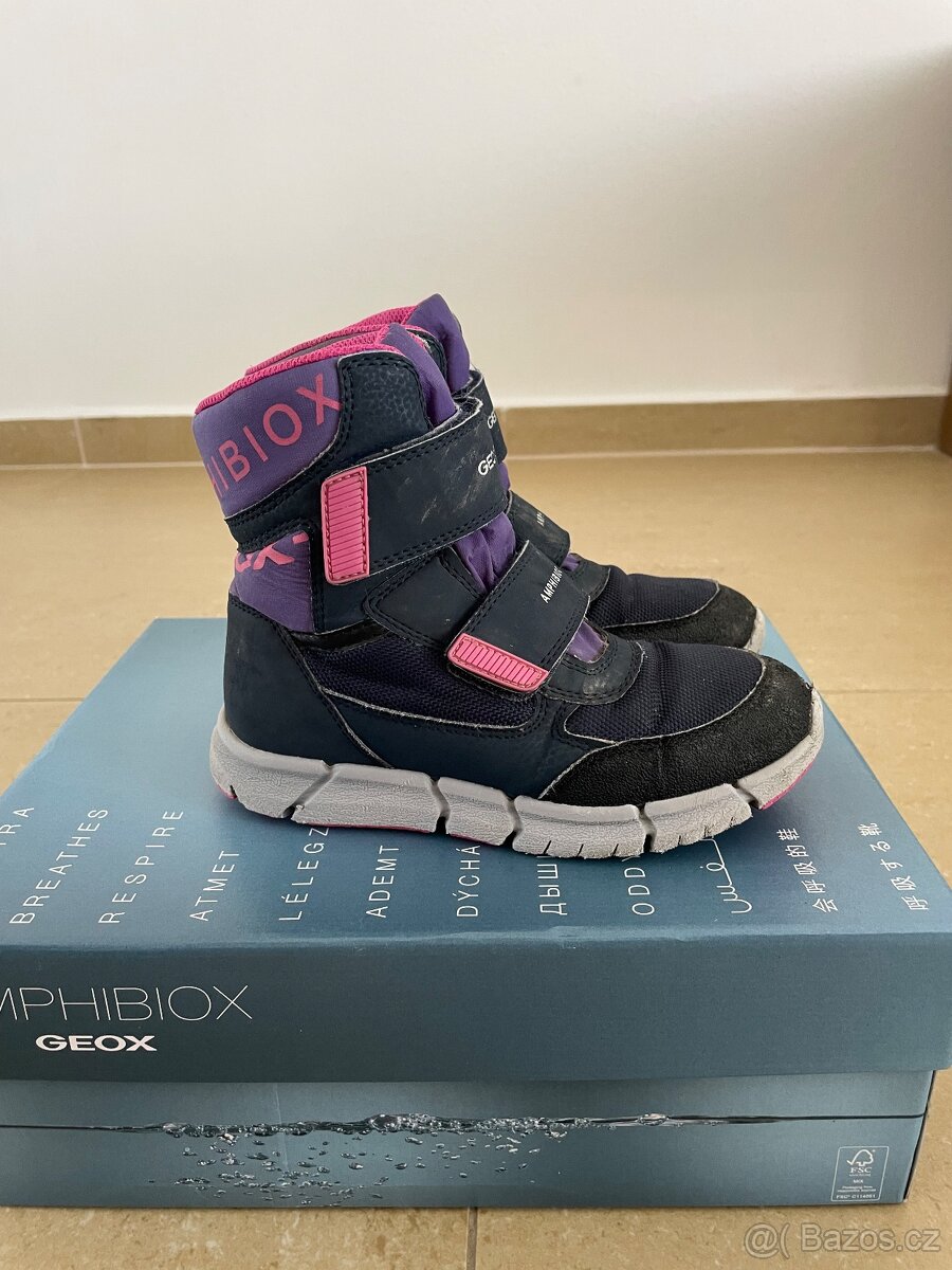 Zimní boty Geox Amphibiox vel. 31 - 4