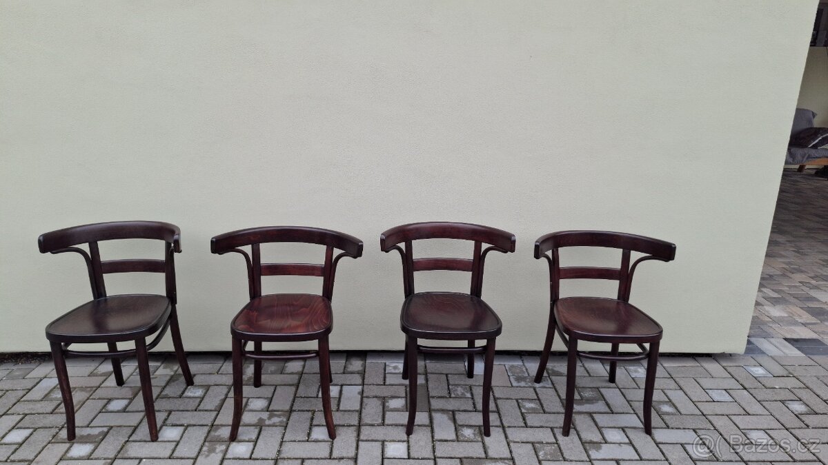 Celodřevěná křesílka THONET po renovaci - 4