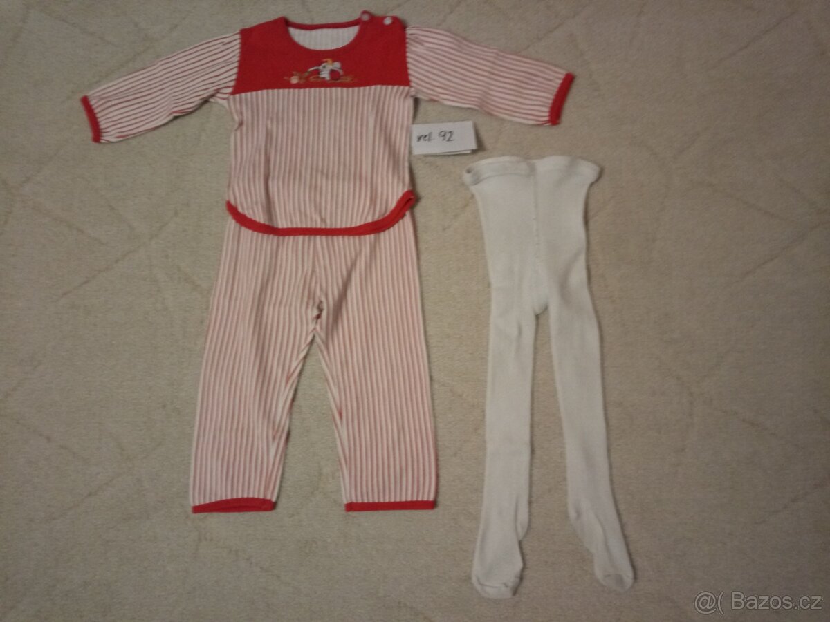 Oblečení pro holku vel. 86/92 (14 kusů) - 4