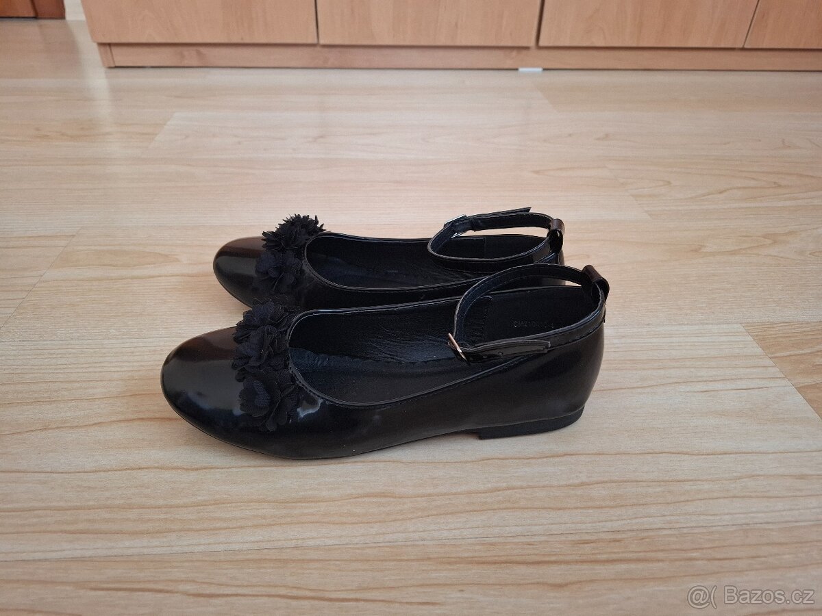 Dívčí lakované střevíce, vel.36 - 4