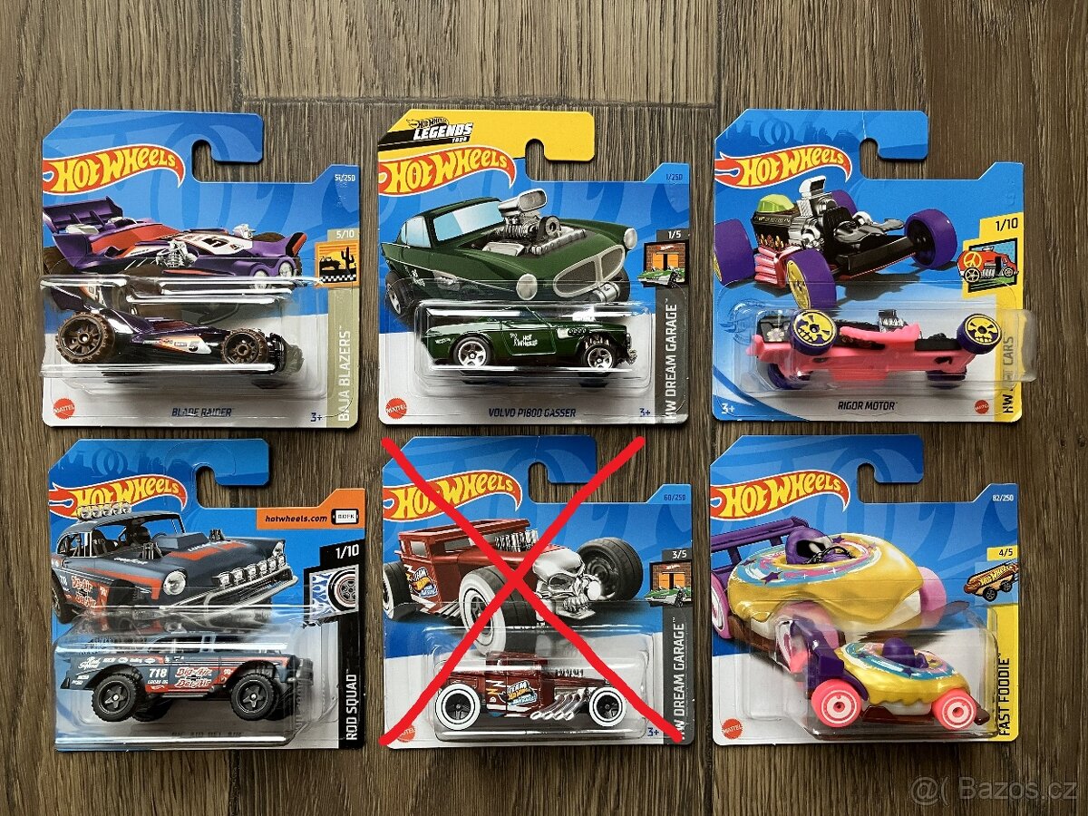 Hot Wheels autíčka - 4
