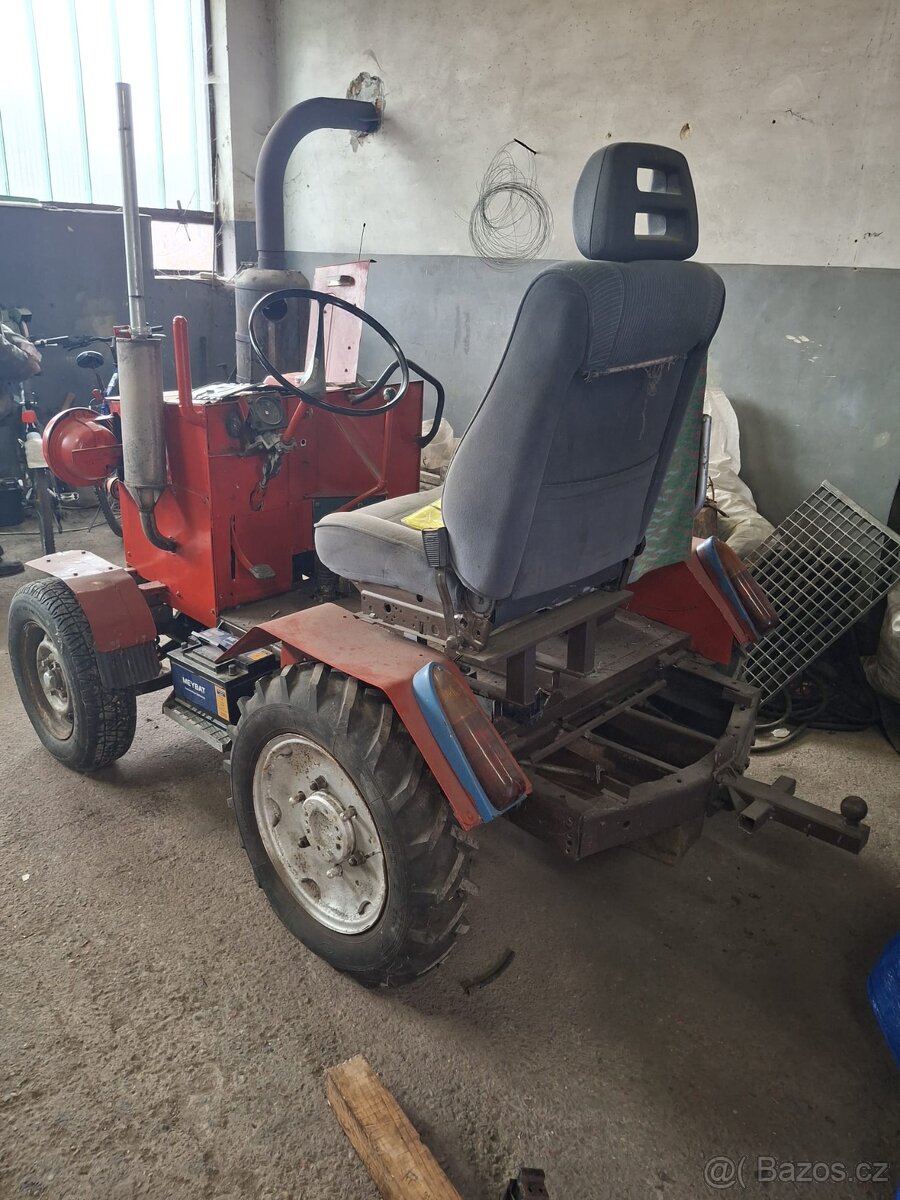 Traktůrek domácí výroby - 4