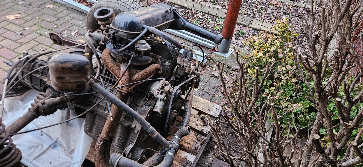 Škoda 120 motor s převodovkou - 4