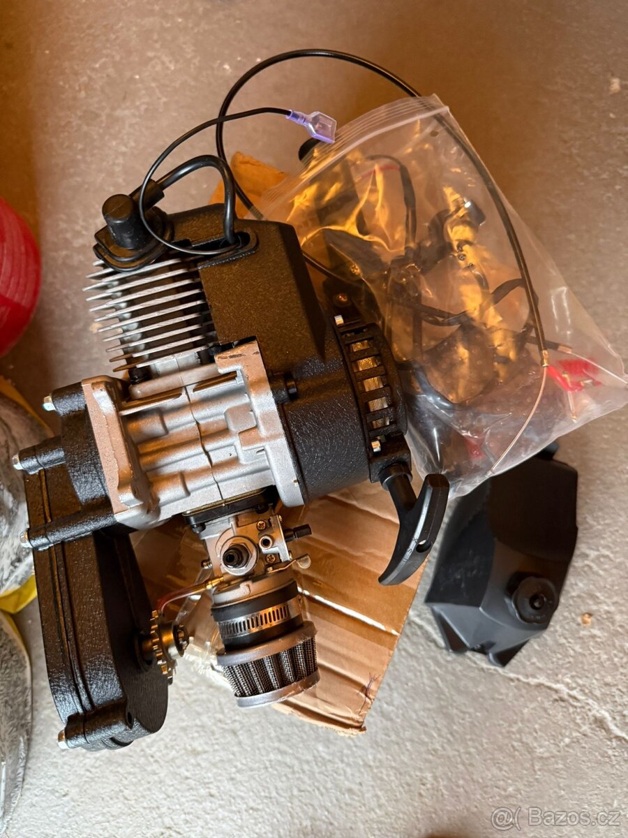 Kompletní motor 49ccm pro minicross - 4