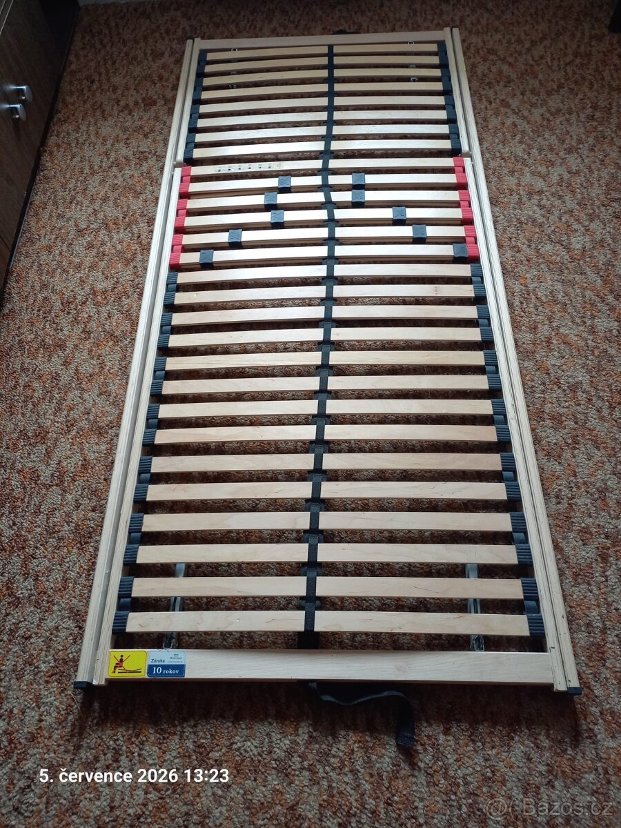Prodám polohovací rošt 197x89 - 4