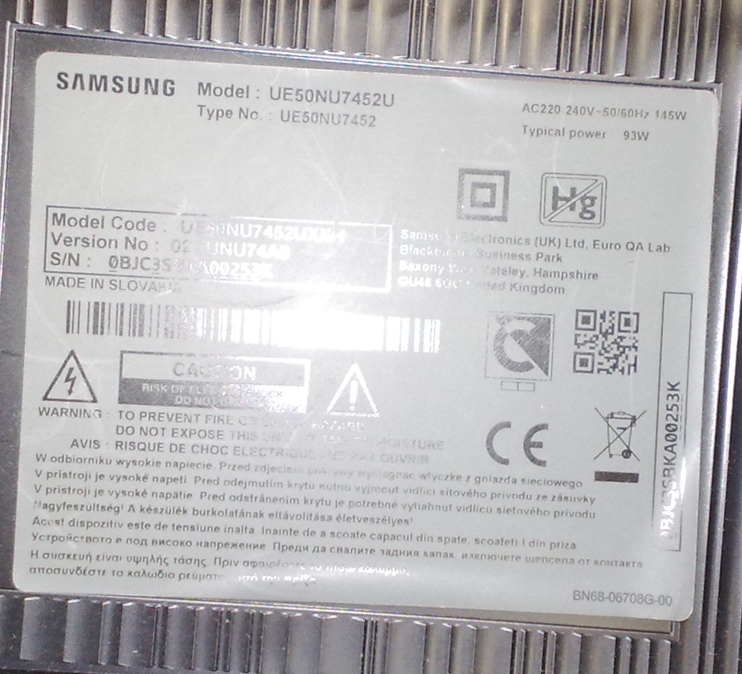 Prodam Samsung UE50NU7442-125cm (50") 4K WiFi UltraHD SMART - 4