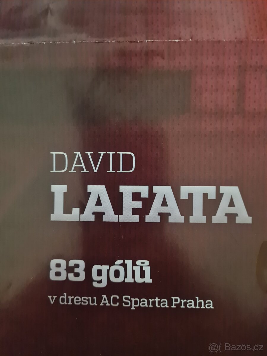 AC SPARTA PRAHA rarity - David Lafata plakát - podpis - 4