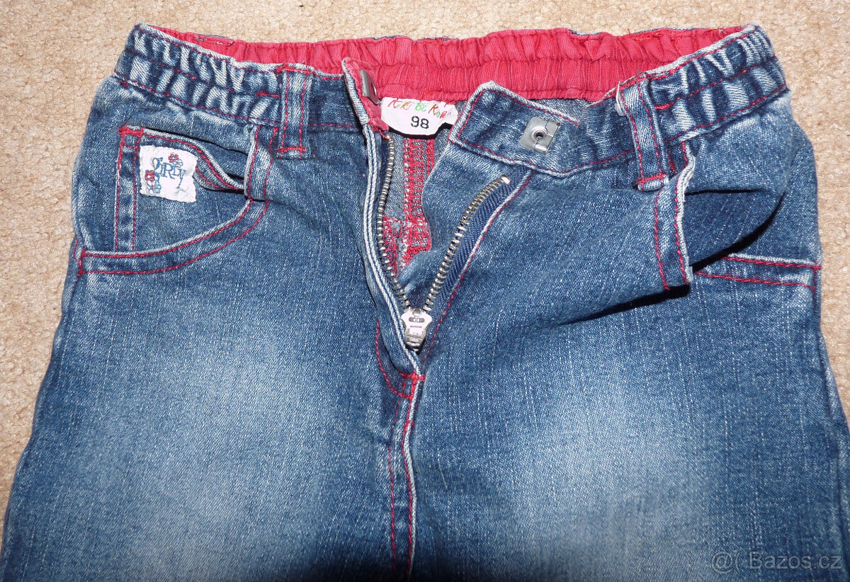 Džínová bunda a kalhoty vel. 98 - 4