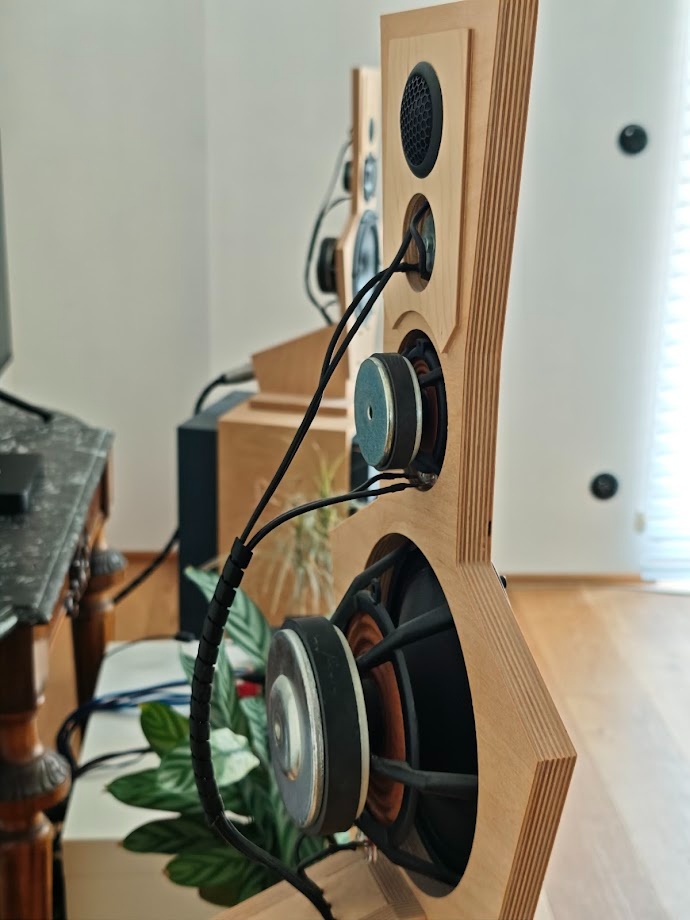 aktivni repro LINKWITZ LX521, MiniDSP 4x10, NUPRIME MCX-4 - 4