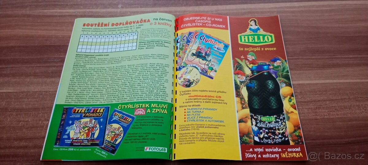 Čtyřlístek č 334, 493 - 4