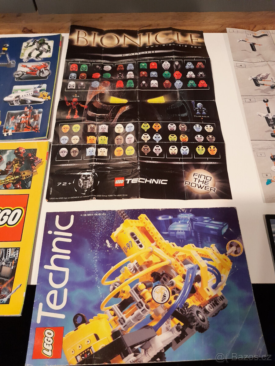 Plánky/návody, katalogy a plakáty LEGO - 4