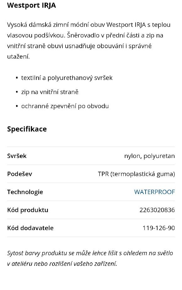 Dámské zimní boty - 4