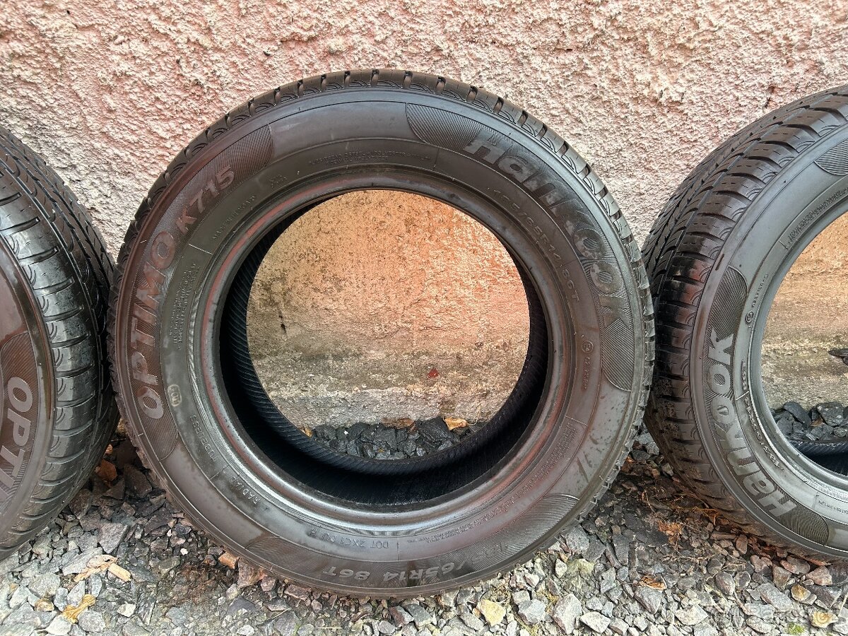 Prodám gumy 185/65/14 Hankook - 4