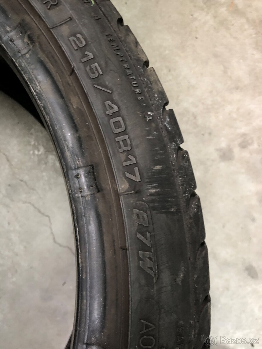 Letní pneu 215/40/17 - 4