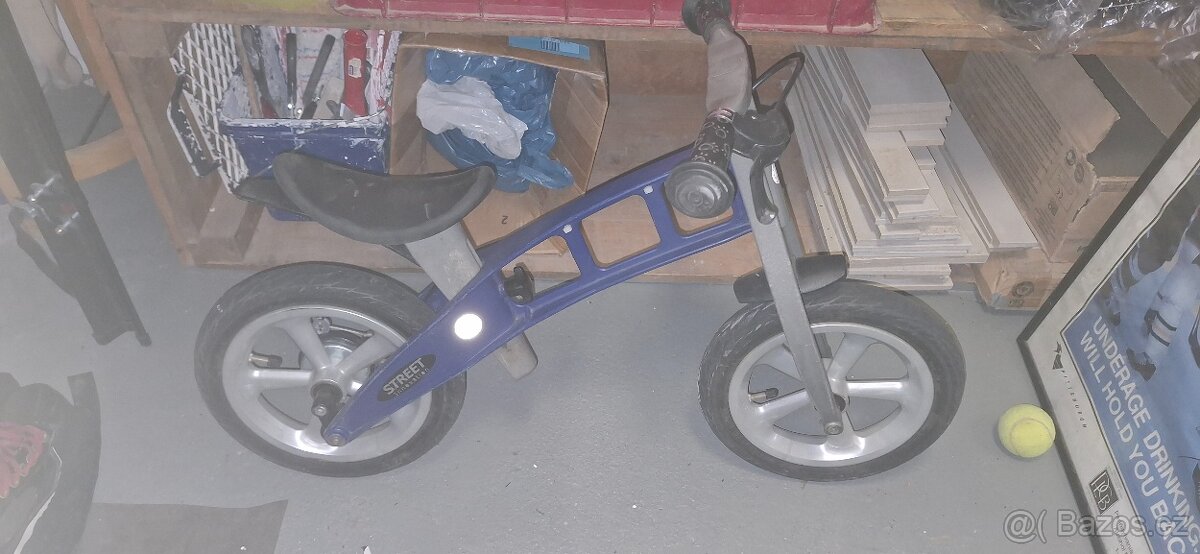 Dětské odražedlo firstbike plus ski set - 4