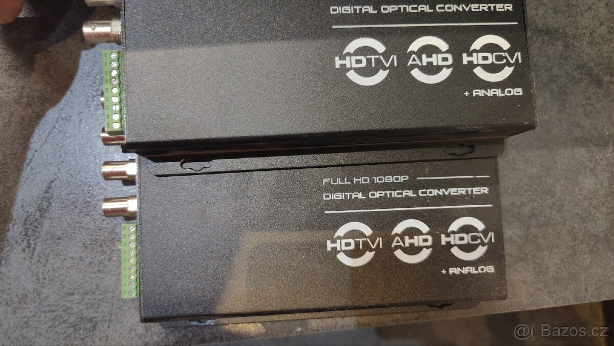 Prodám převodník analog AHD, HDTVI do optiky - 4
