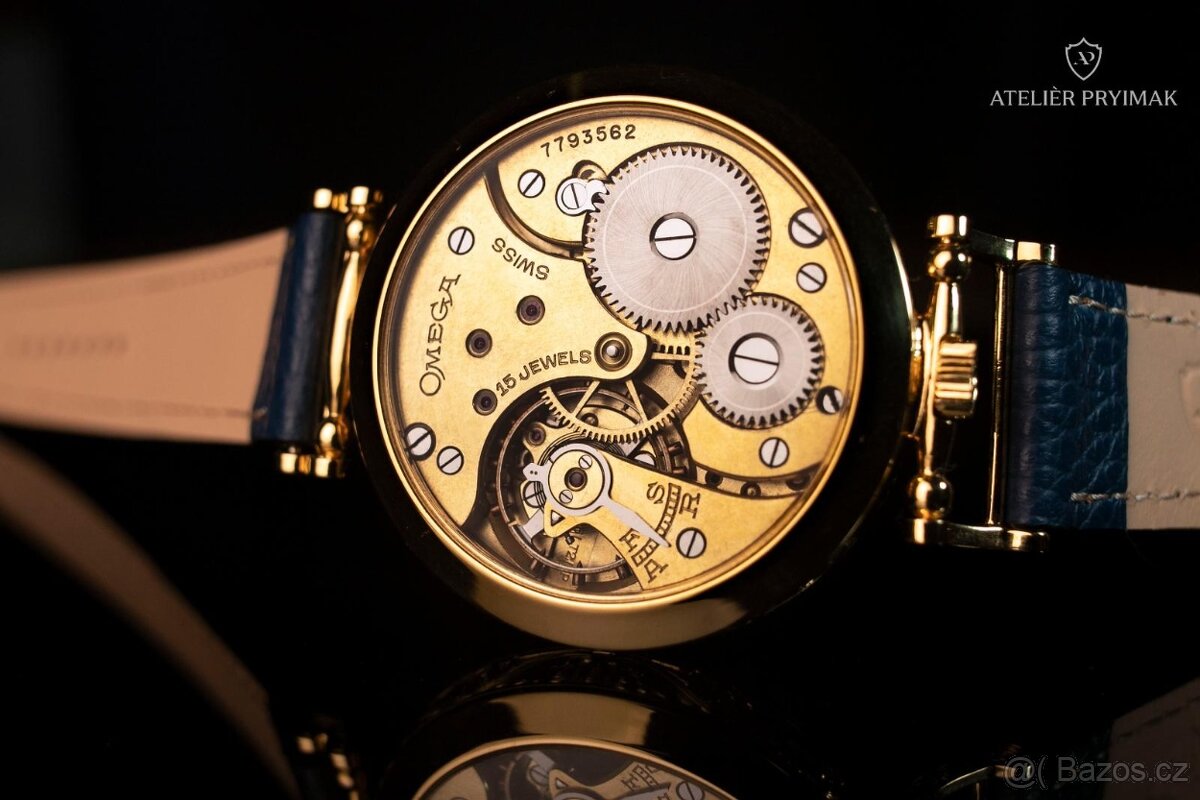 Starožitné švýcarské hodinky OMEGA 1934 - 4