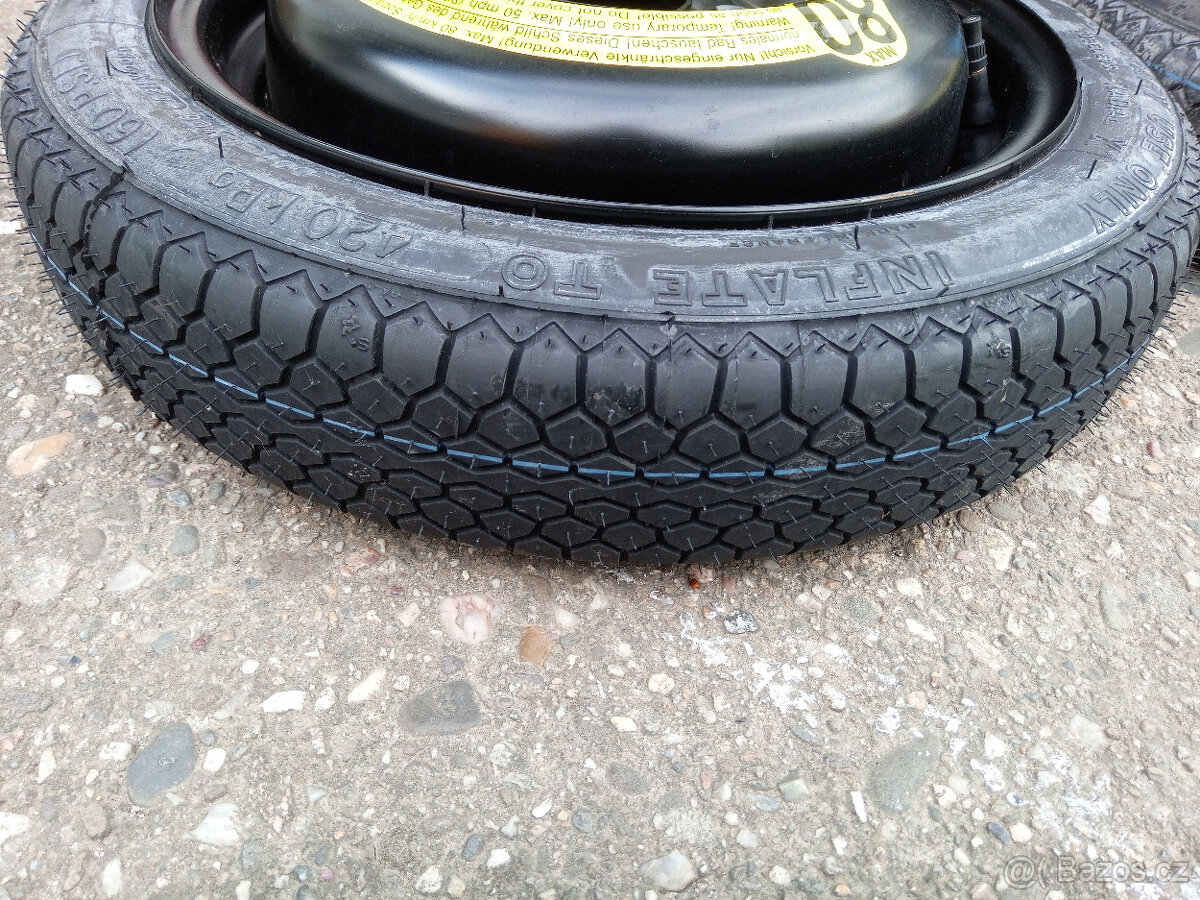 VW UP Škoda Citigo Seat Mii R14 dojezdové pneu - 4