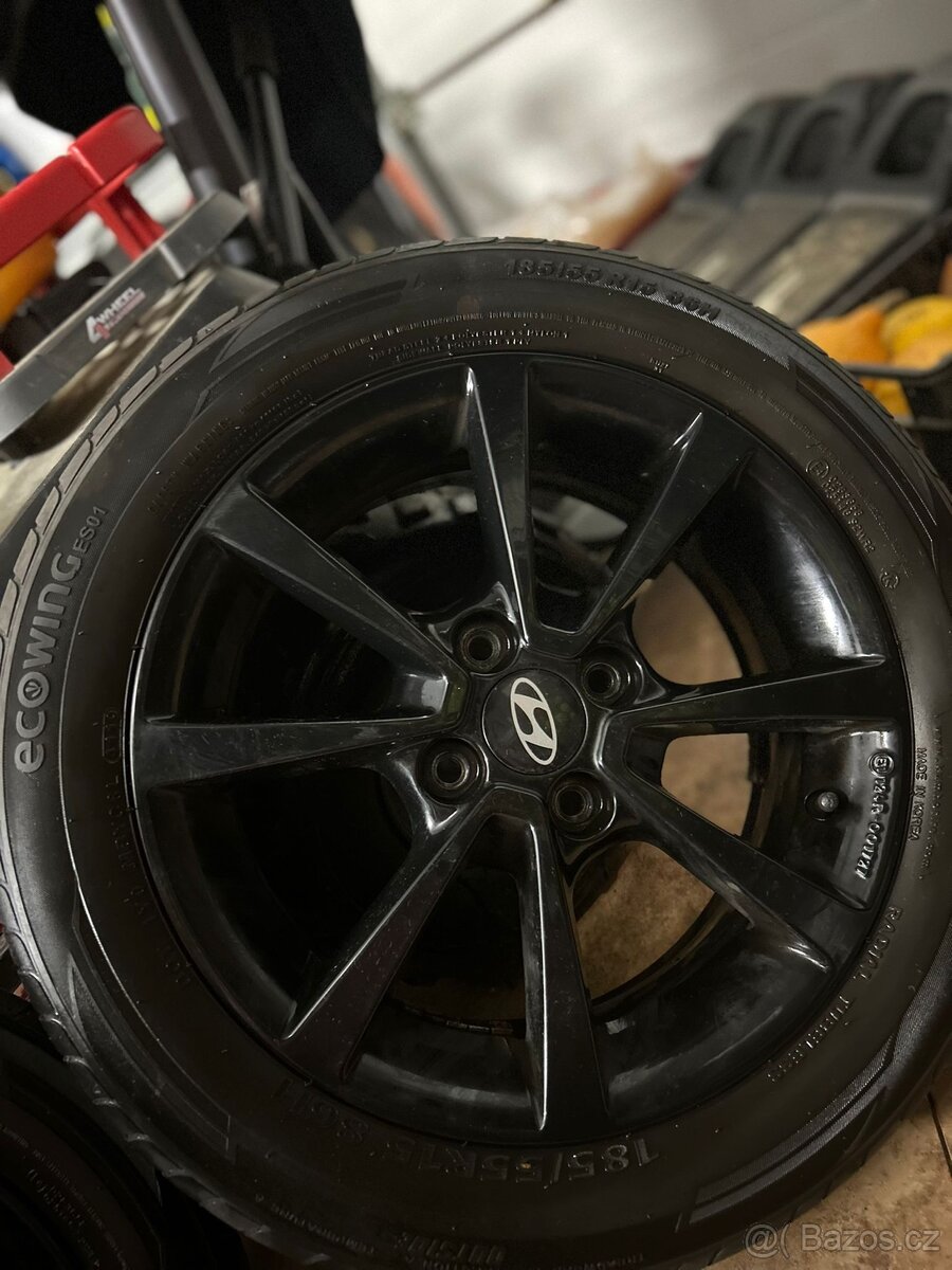 kola+pneu k vozu Hundai i10 - 4