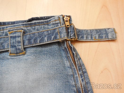 Džínová minisukně Cherokee - vel. S - 4