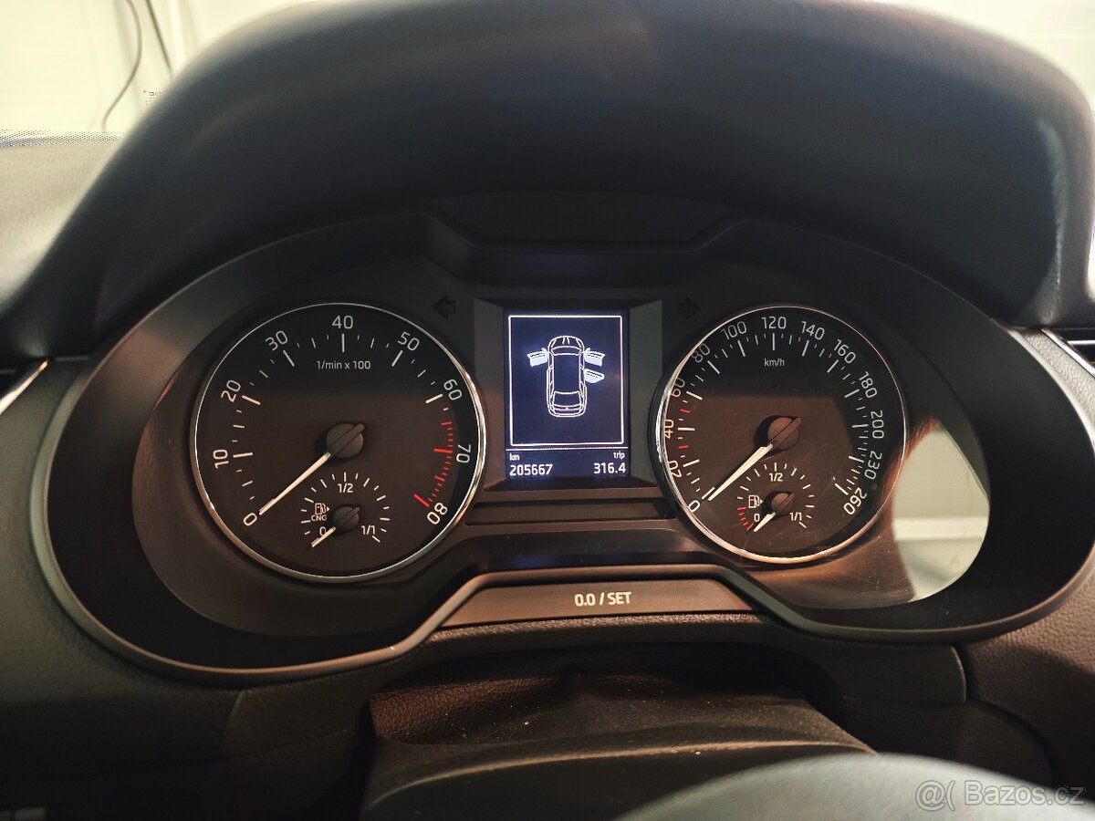 Octavia III 1.4 TGi CNG 2015 205tkm Nová StK - 4
