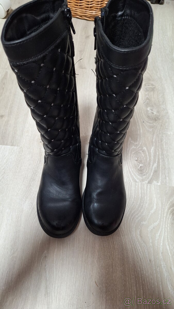 Kozačky černé - 4