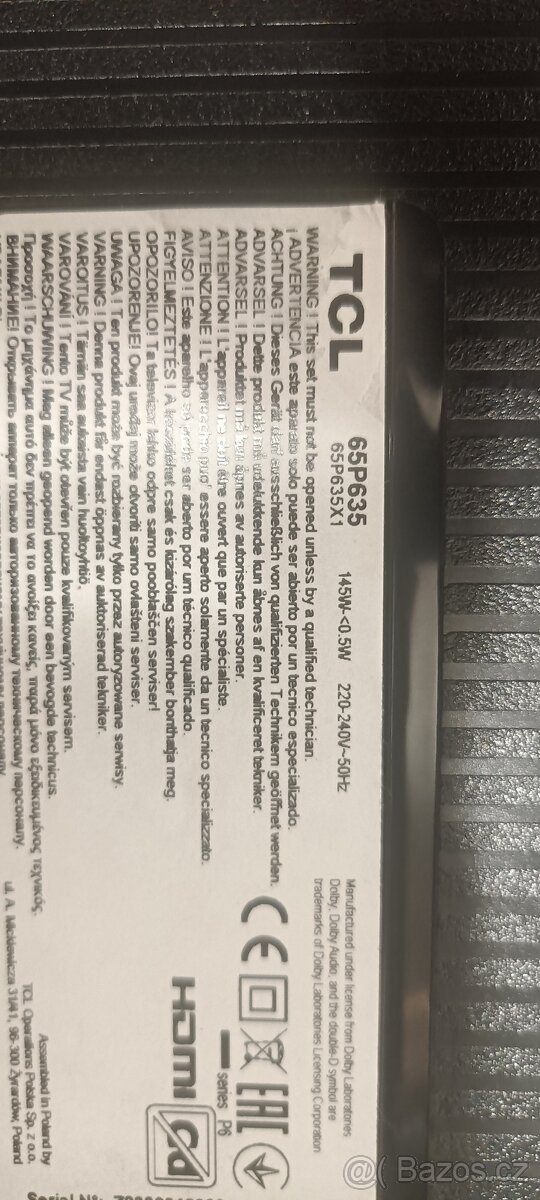 Elektronika Tv TCL - 4