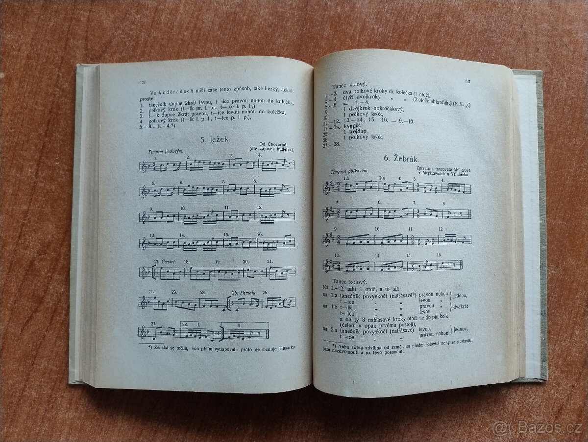 Josef Vycpálek: České tance. - 4